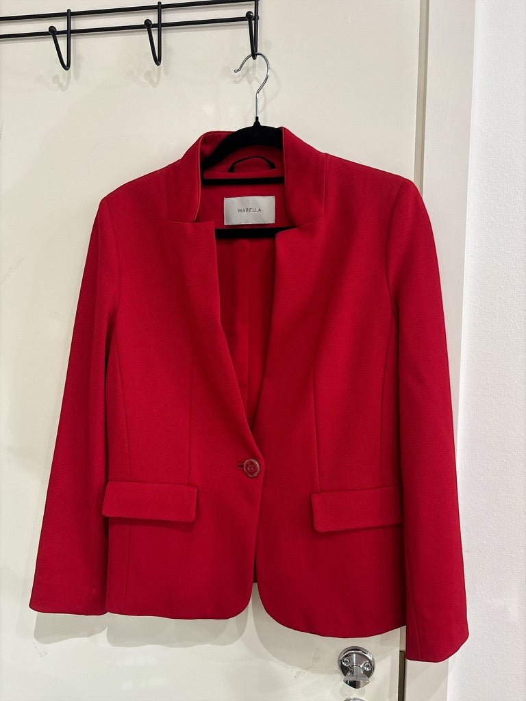 SH Marella Blazer Power Red - Second Hand - My Milou