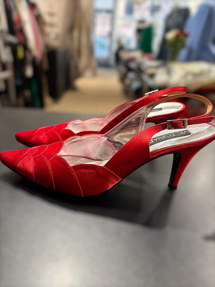 SH Victoria Delef Slingback Avokas Red - Second Hand - My Milou