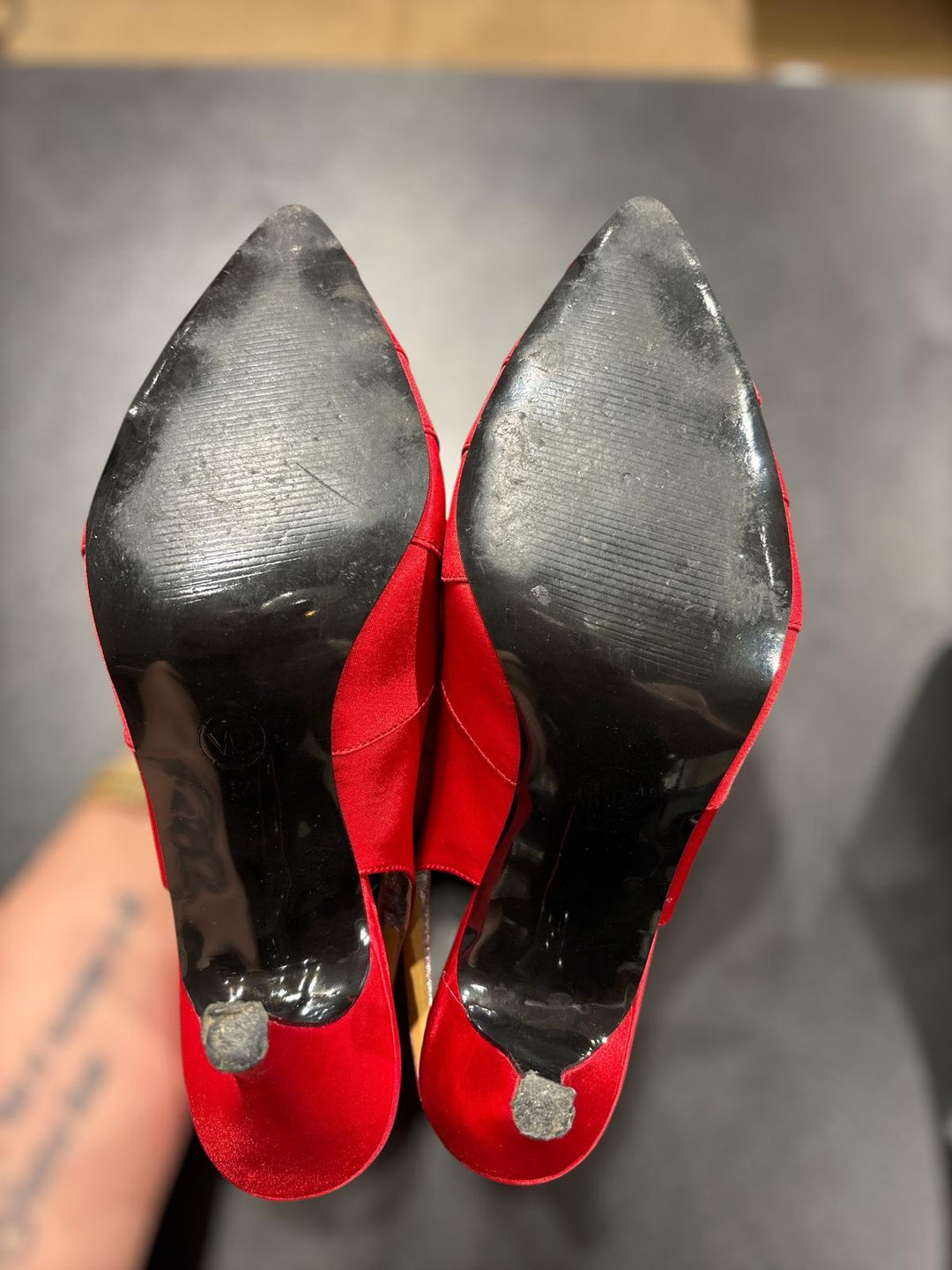 SH Victoria Delef Slingback Avokas Red - Second Hand - My Milou