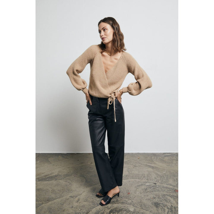 Shane Nahkahousut Black - A - VIEW - My Milou