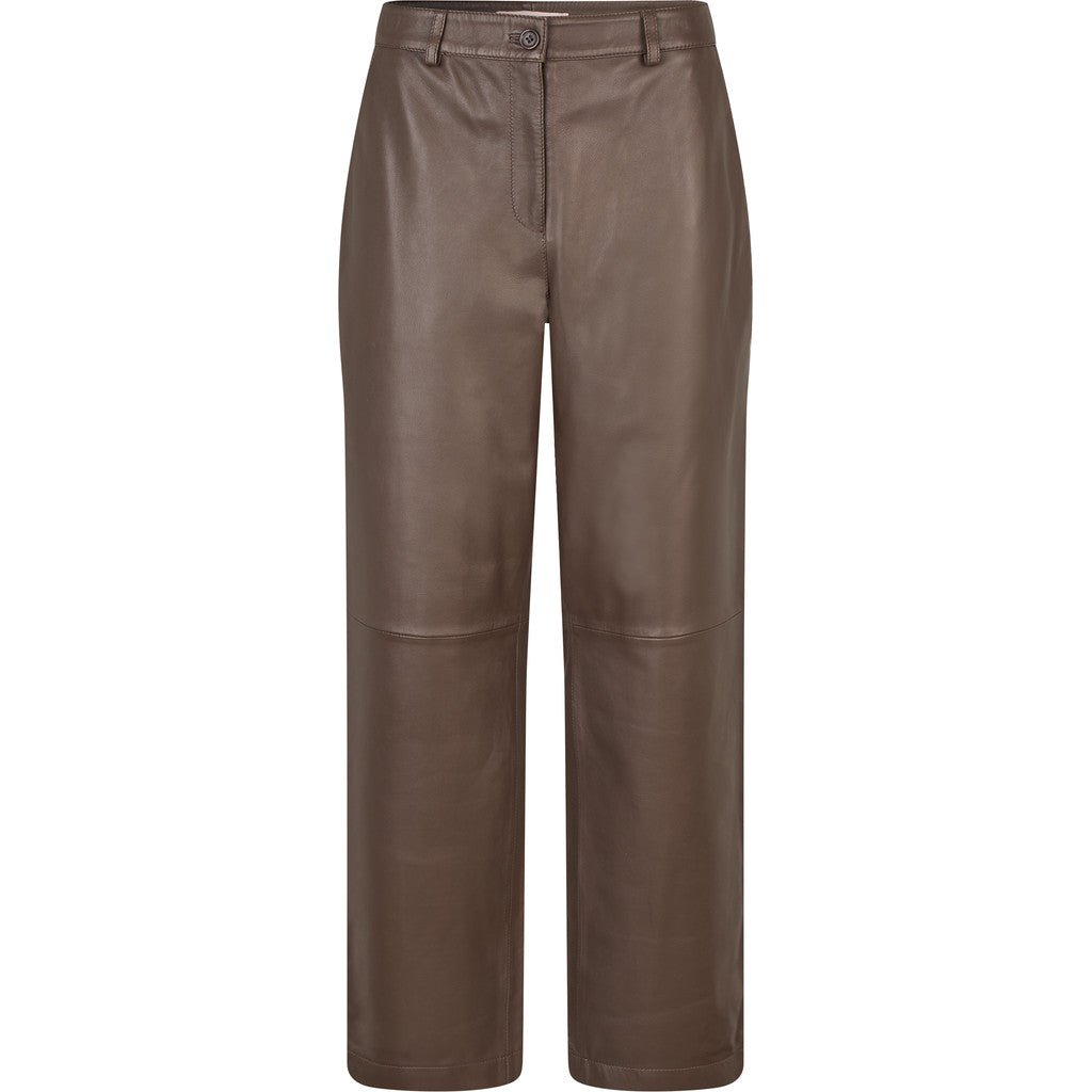 Shane Nahkahousut Dark Brown - A - VIEW - My Milou