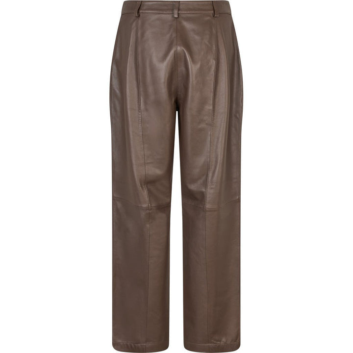 Shane Nahkahousut Dark Brown - A - VIEW - My Milou