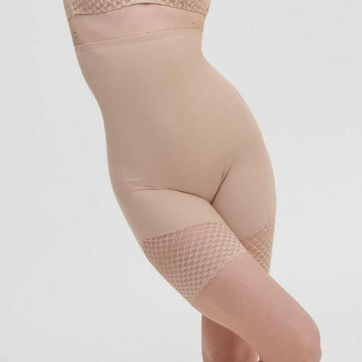 Simone Pérèle Subtile High Waist Shaper Muotoilevat Shortsit Peau Rosée - Simone Pérèle - My Milou