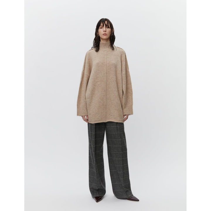 Simone Winter Alpaca Neule Beige Melange - Day Birger Et Mikkelsen - My Milou