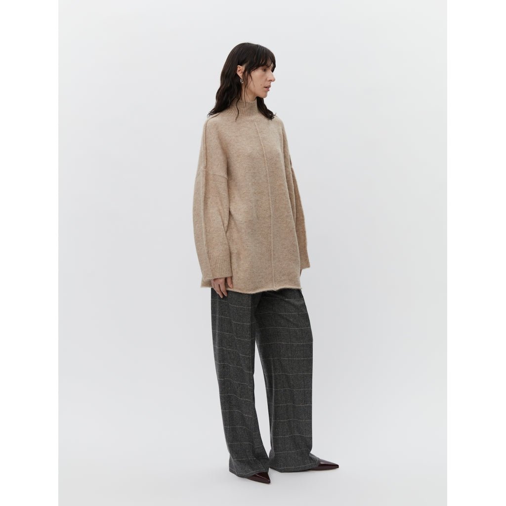 Simone Winter Alpaca Neule Beige Melange - Day Birger Et Mikkelsen - My Milou