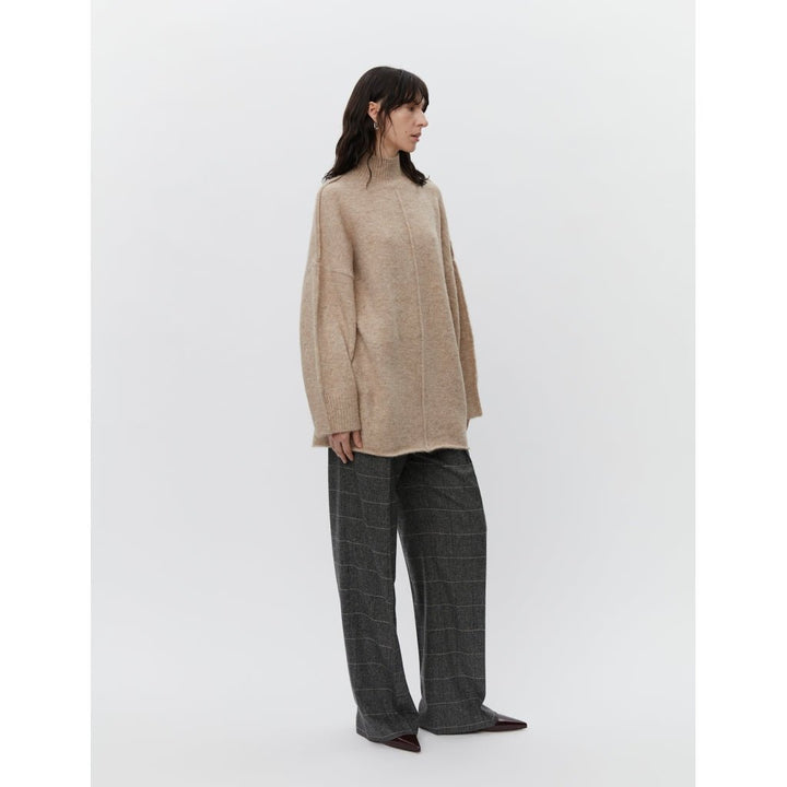 Simone Winter Alpaca Neule Beige Melange - Day Birger Et Mikkelsen - My Milou