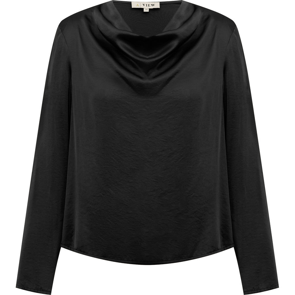 Sinda Drape Pusero Black - A-VIEW - My Milou