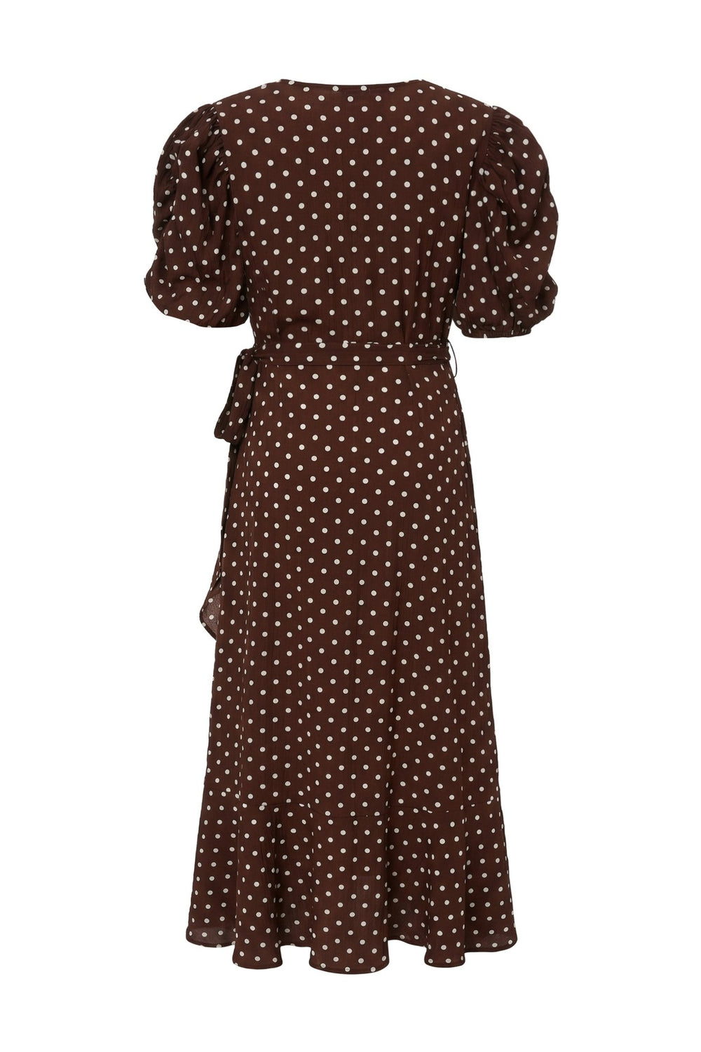 Sinda Mekko Brown With White Dots - A - VIEW - My Milou