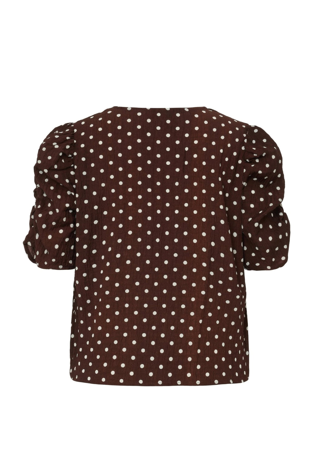 Sinderella Pusero Brown With White Dots - A - VIEW - My Milou