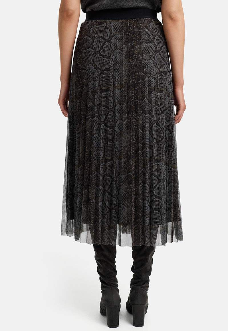 Snake Mesh Midi Skirt - CATNOIR - My Milou