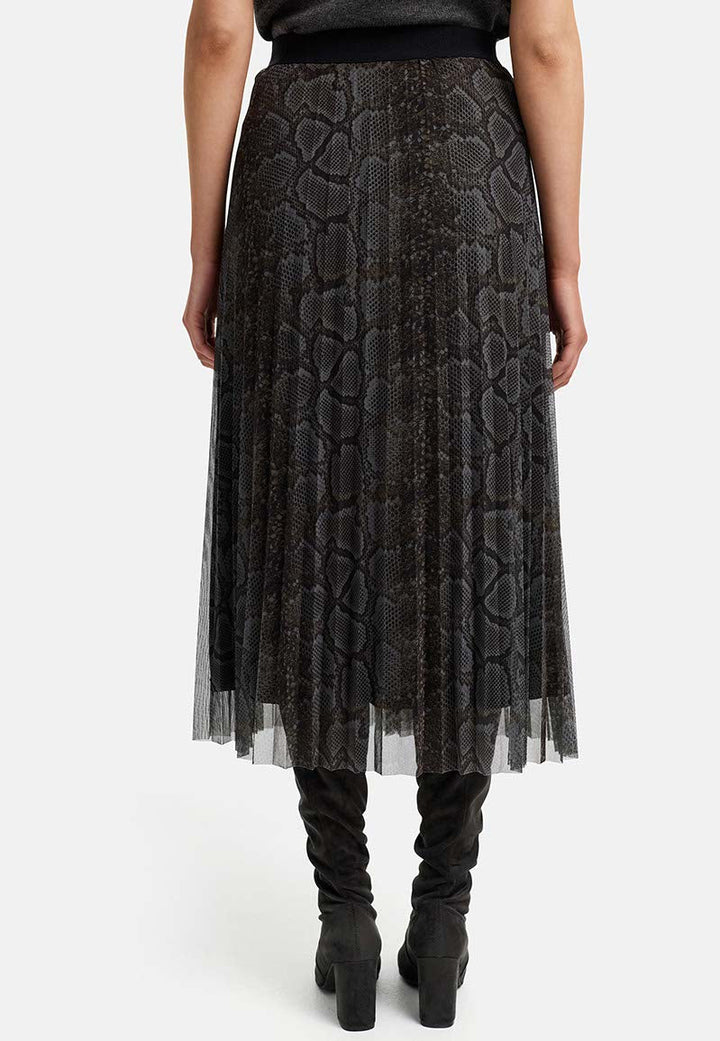 Snake Mesh Midi Skirt - CATNOIR - My Milou