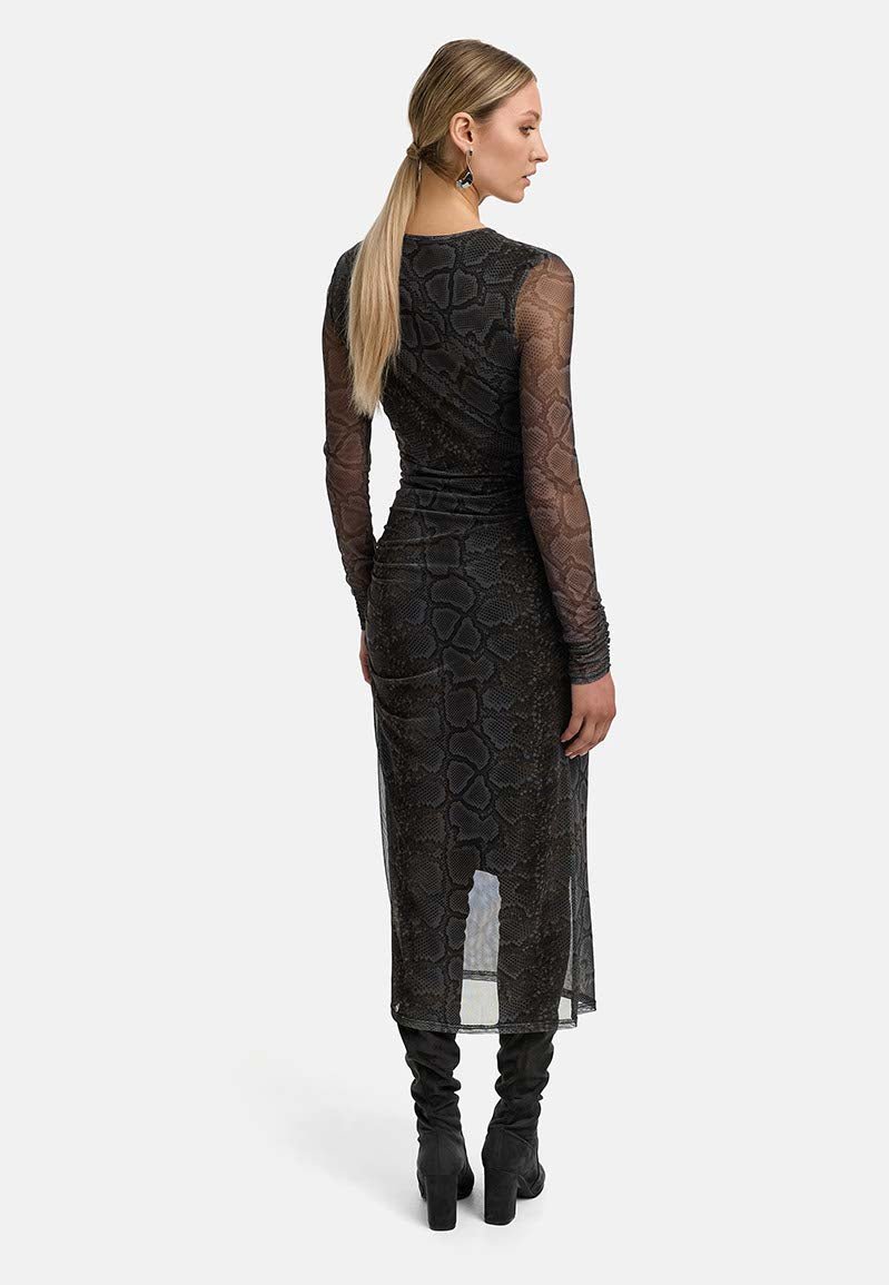 Snakeprint Mesh Mekko Grey - CATNOIR - My Milou