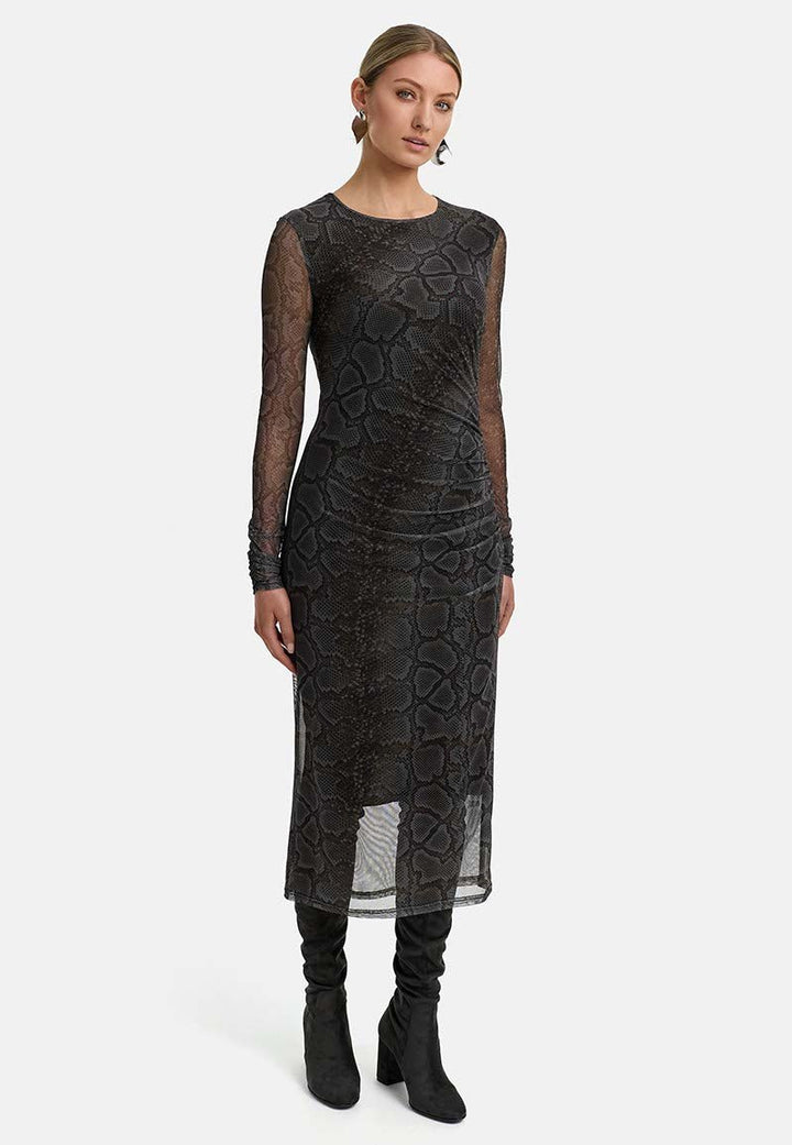Snakeprint Mesh Mekko Grey - CATNOIR - My Milou