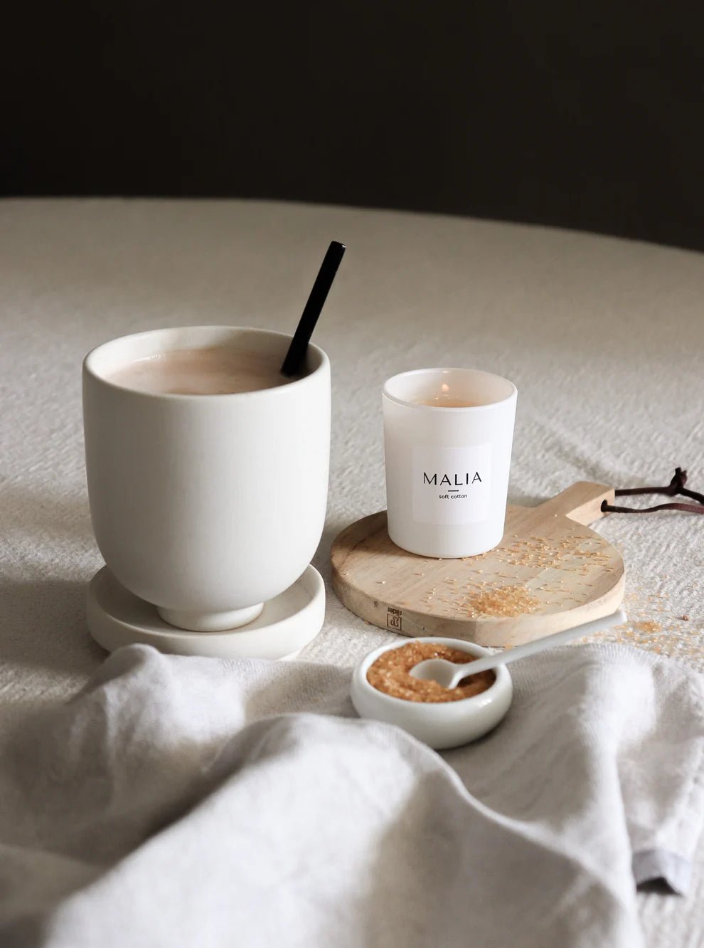 Soft Cotton Kynttilä L - MALIA - My Milou
