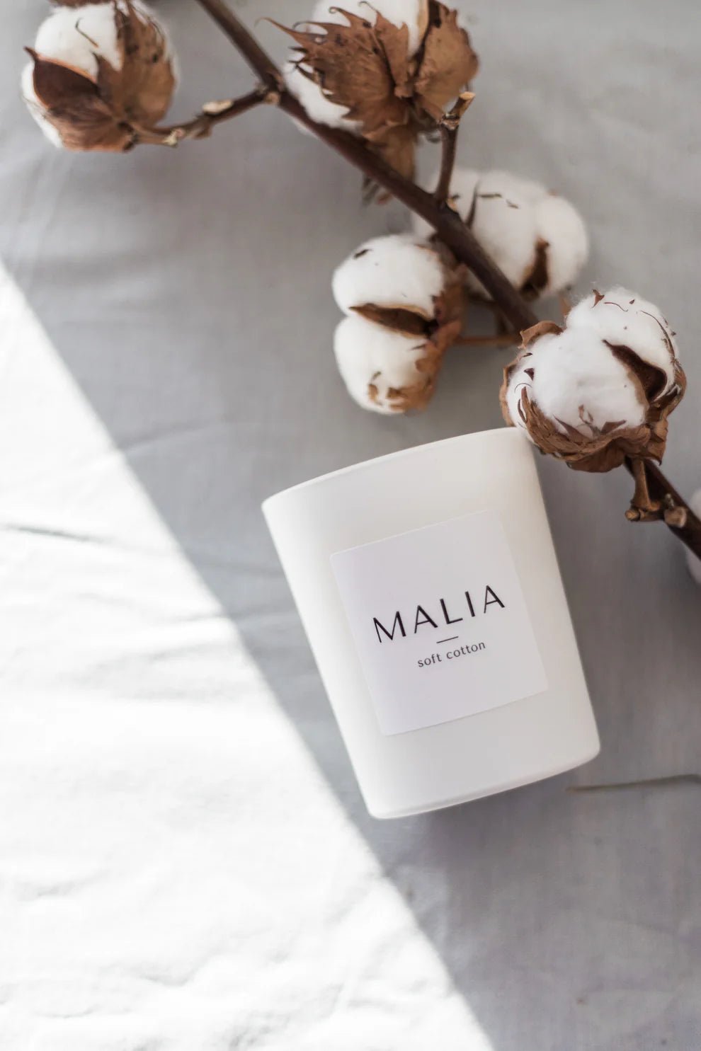 Soft Cotton Kynttilä L - MALIA - My Milou