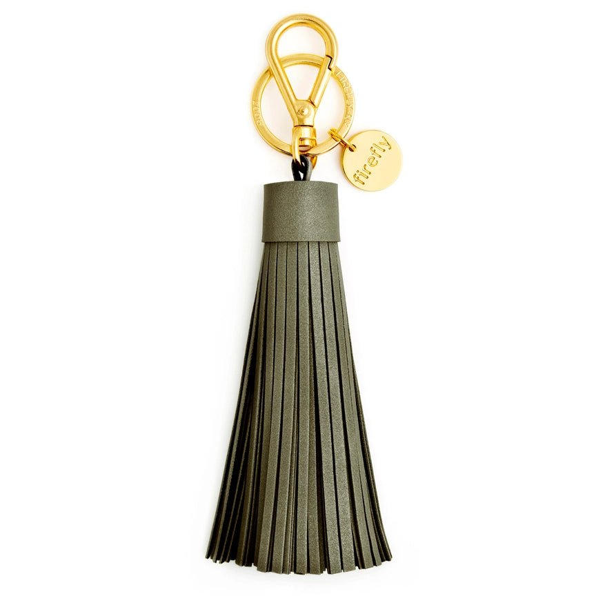 Soft Tassel Heijastin Olive / Gold - Firefly Reflectors - My Milou