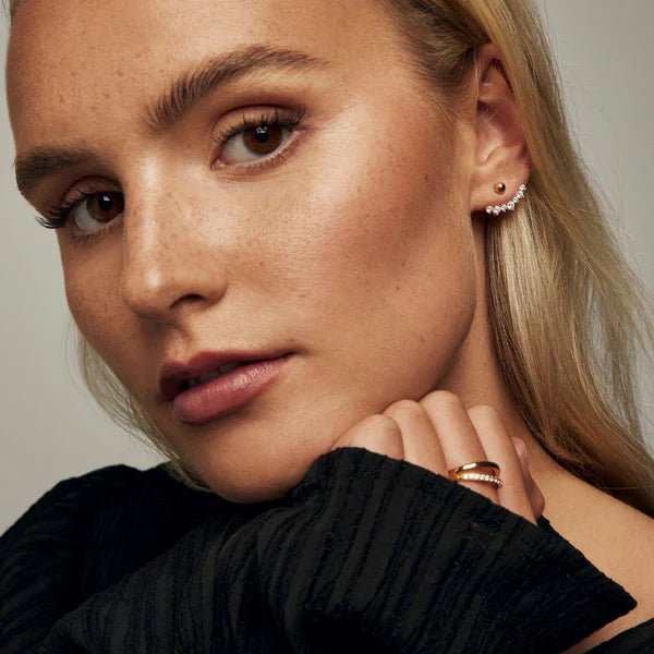 Sparkles Korvakorut Gold - Sparv - My Milou