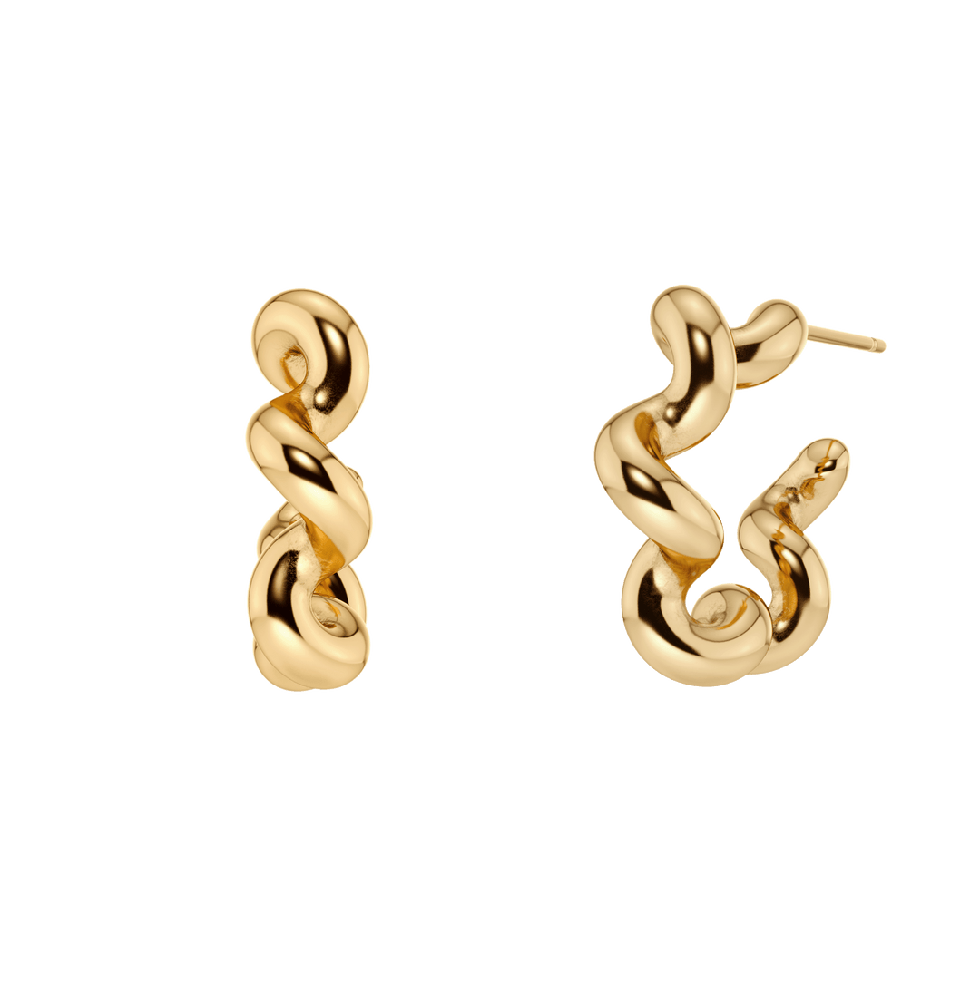 Spiral Korvakorut L Gold - EDBLAD - My Milou