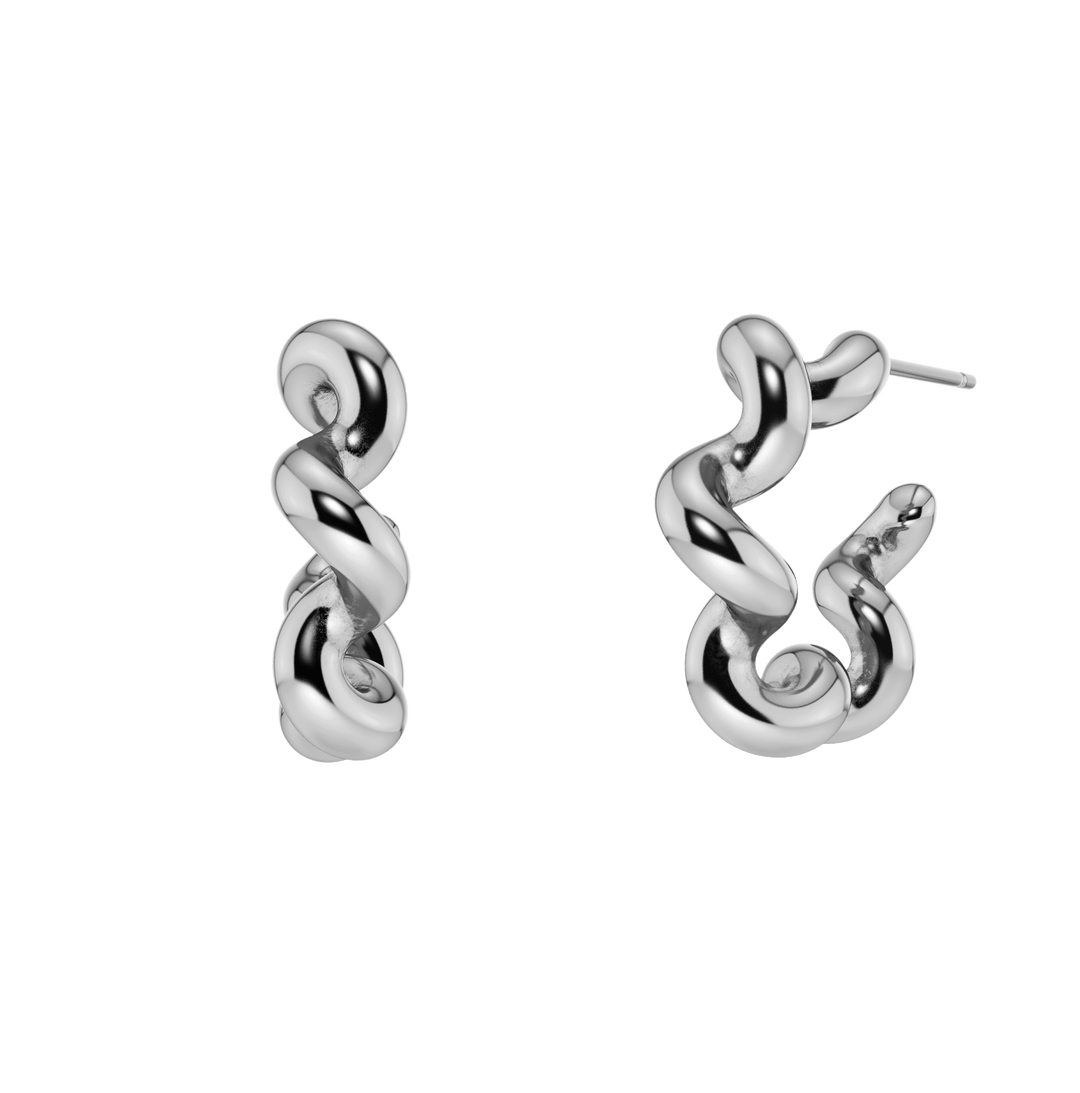 Spiral Korvakorut L Silver - EDBLAD - My Milou