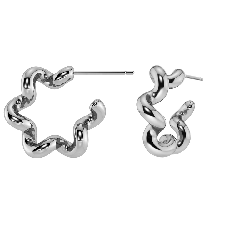 Spiral Korvakorut L Silver - EDBLAD - My Milou