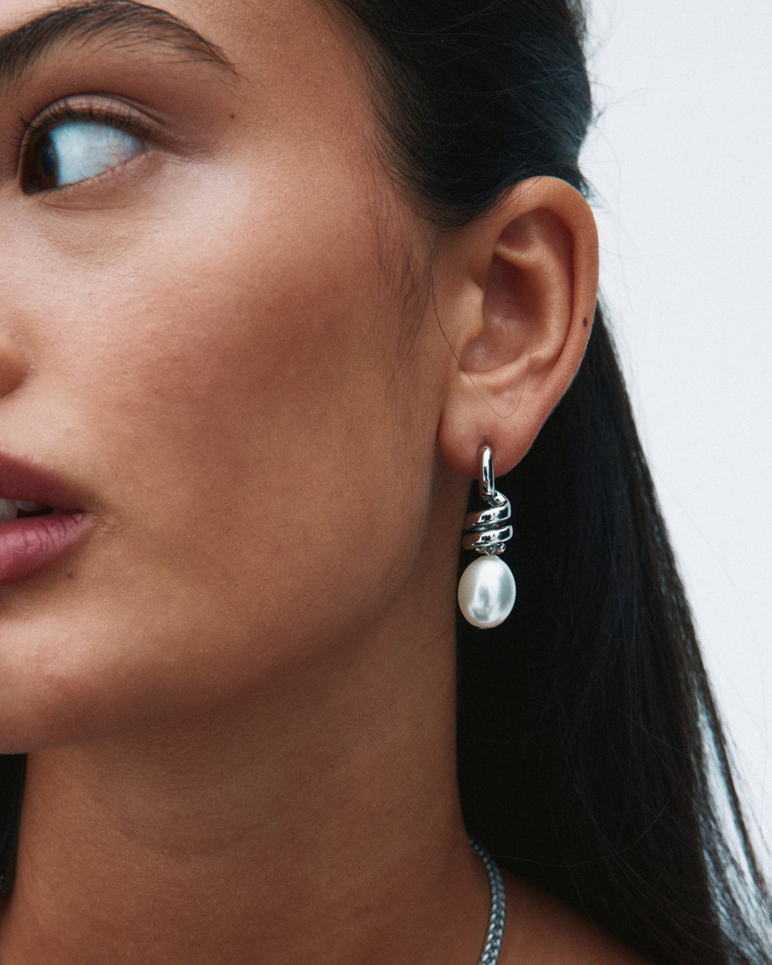 Swivel Pearl Korvakorut L Steel - EDBLAD - My Milou