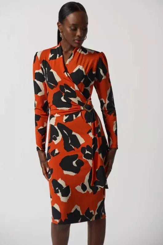 Tandoori Multi Mekko Orange - Joseph Ribkoff - My Milou