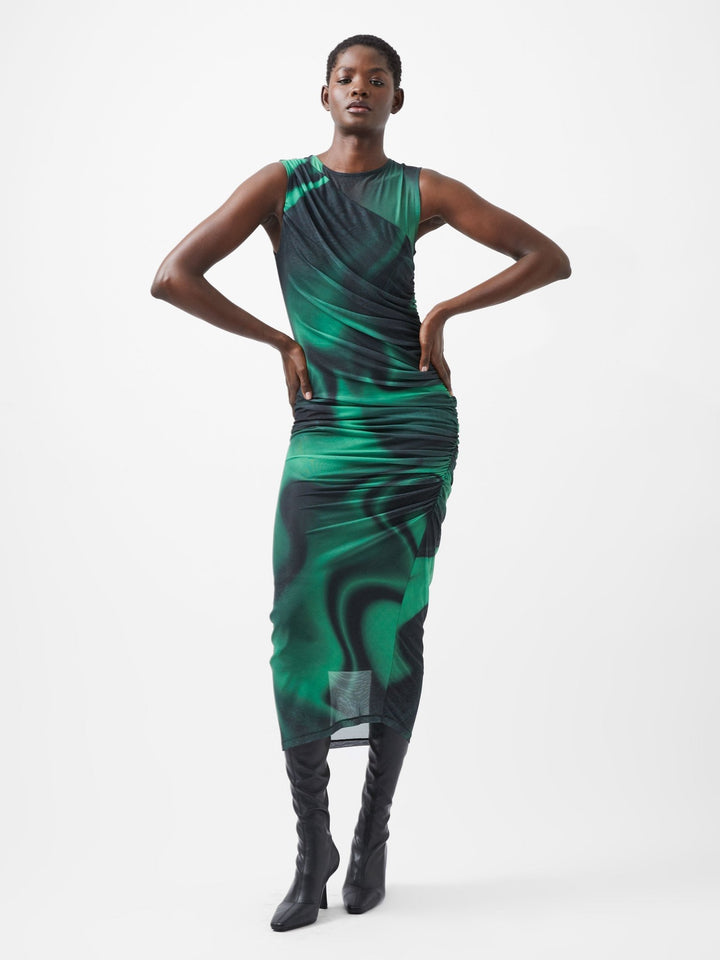 Tarissa Mesh Mekko Green/Black - French Connection - My Milou