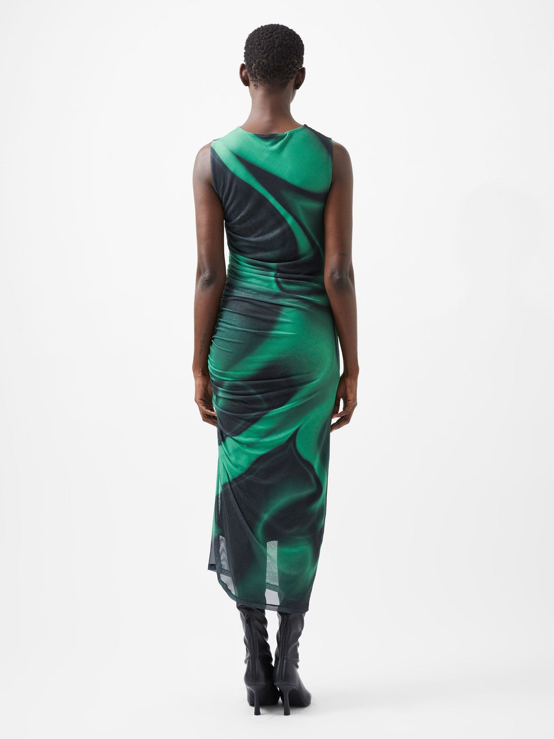 Tarissa Mesh Mekko Green/Black - French Connection - My Milou