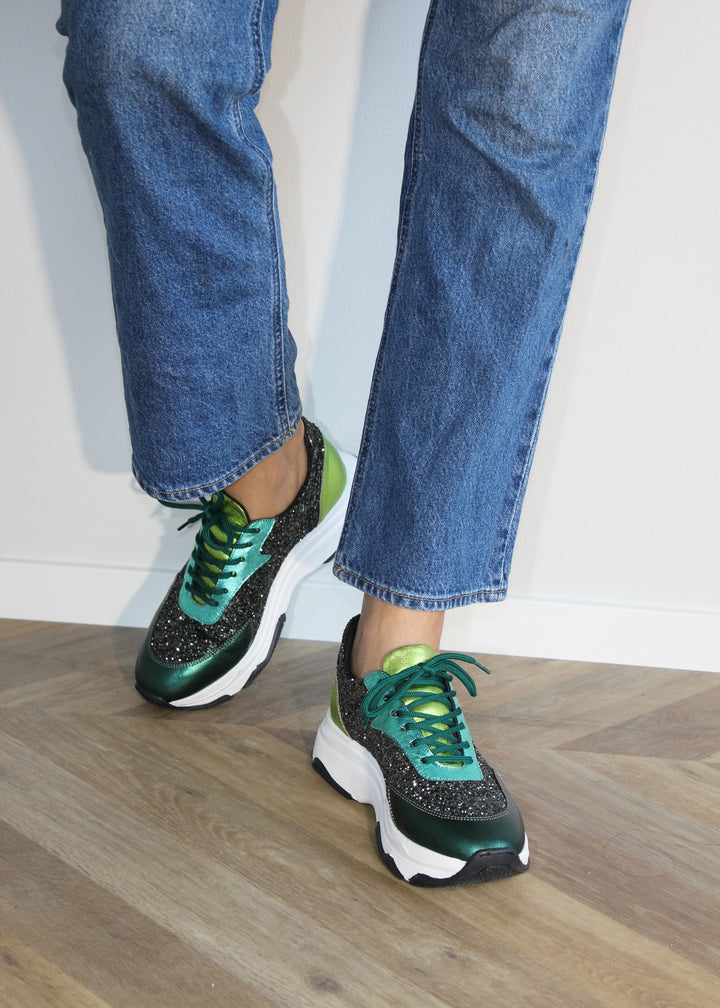 Poppy Sneaker Multigreen