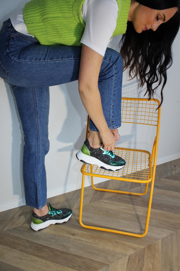 Poppy Sneaker Multigreen