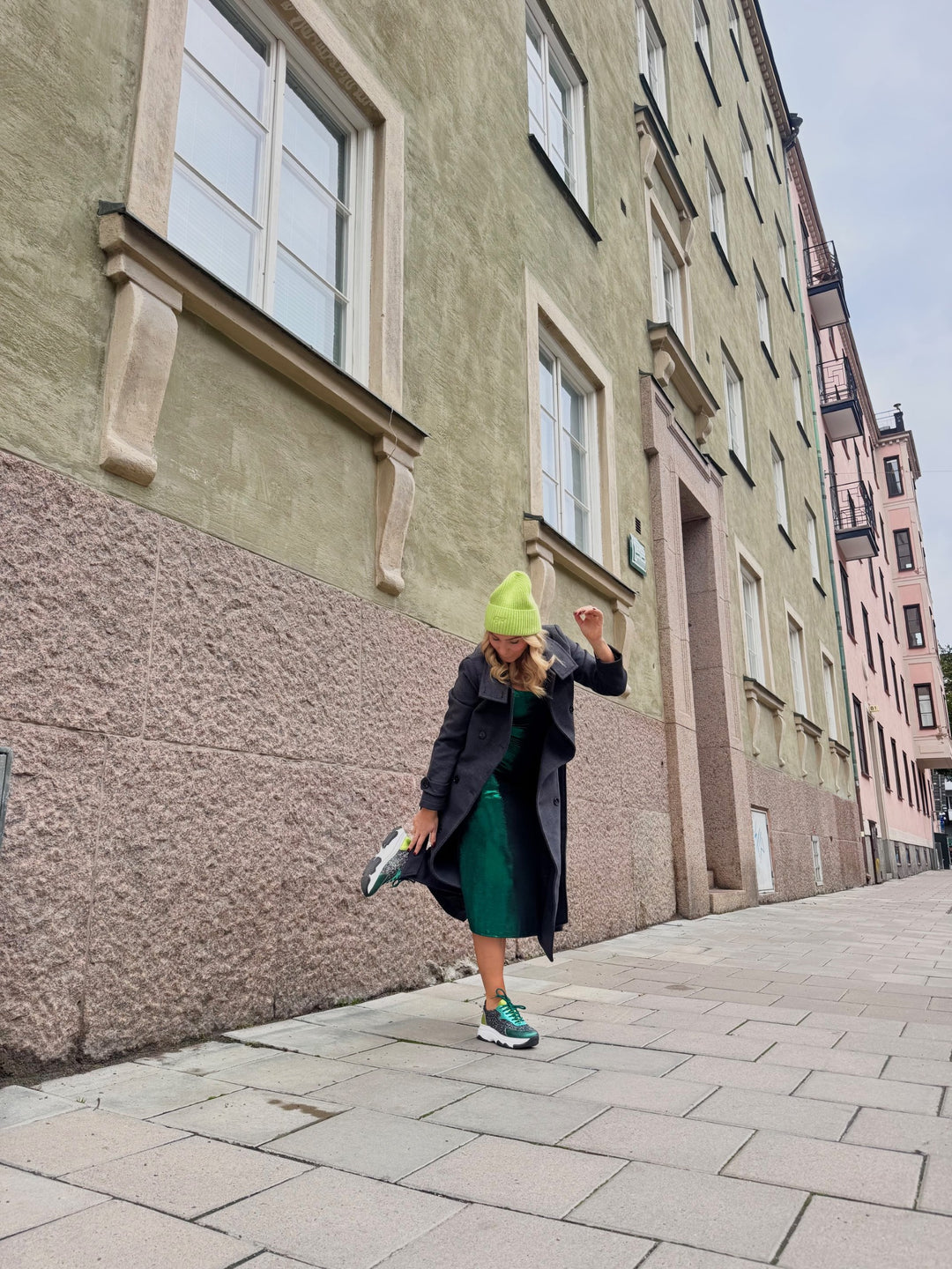 Poppy Sneaker Multigreen