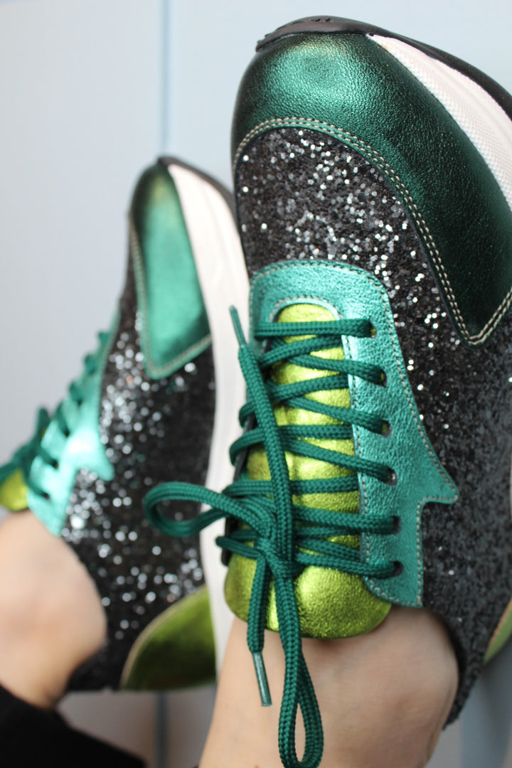 Poppy Sneaker Multigreen