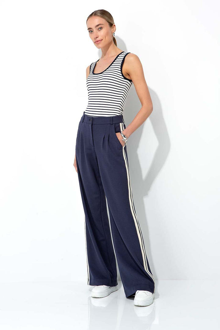 Trousers in Heavy Jersey Navy - CATNOIR - My Milou