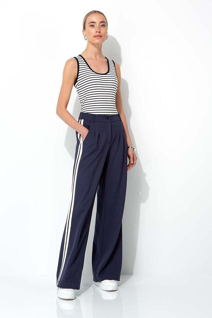 Trousers in Heavy Jersey Navy - CATNOIR - My Milou