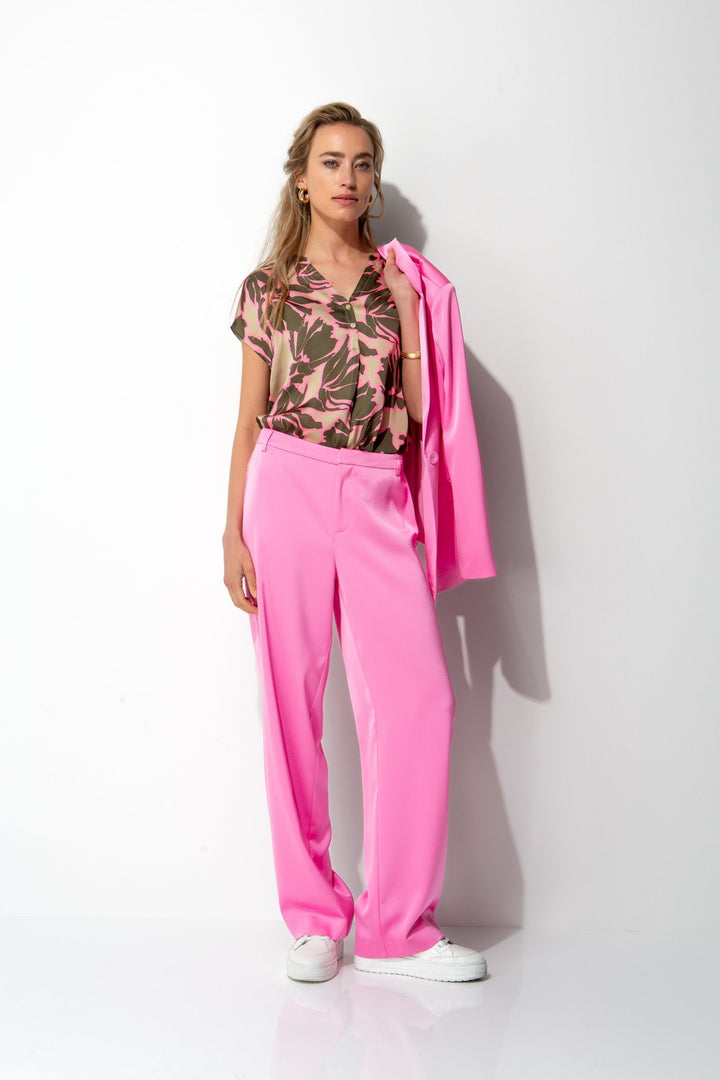 Trousers in Satin Soft Pink - CATNOIR - My Milou