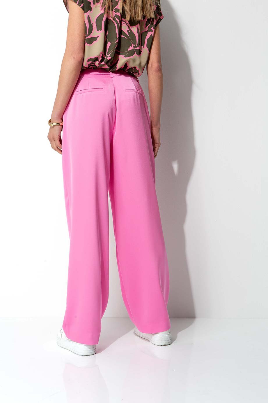 Trousers in Satin Soft Pink - CATNOIR - My Milou