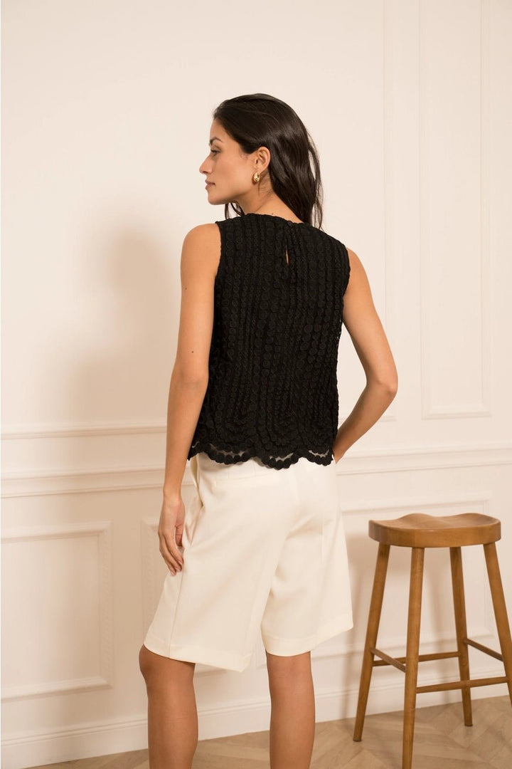 Tulle Lace Toppi Black - CHOKLATE PARIS - My Milou