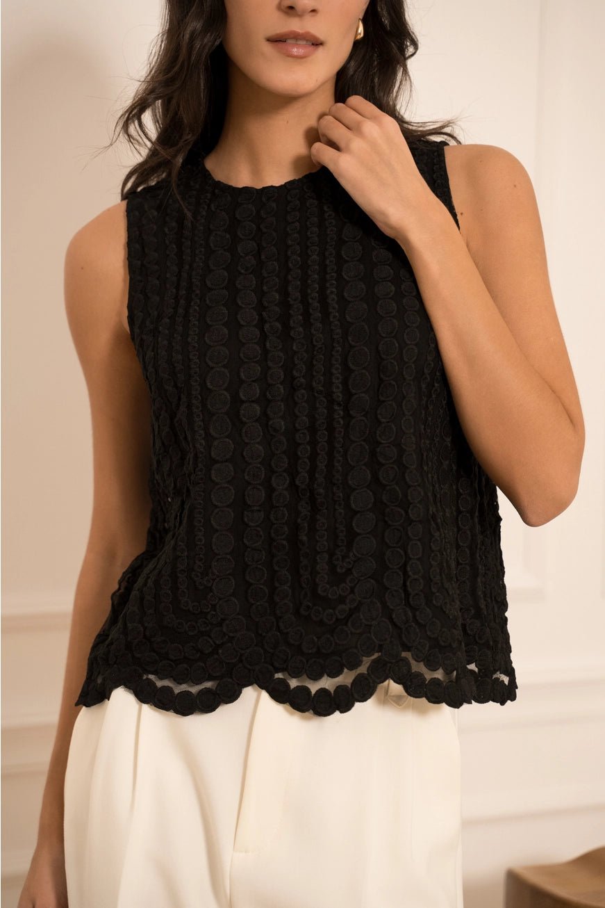 Tulle Lace Toppi Black - CHOKLATE PARIS - My Milou