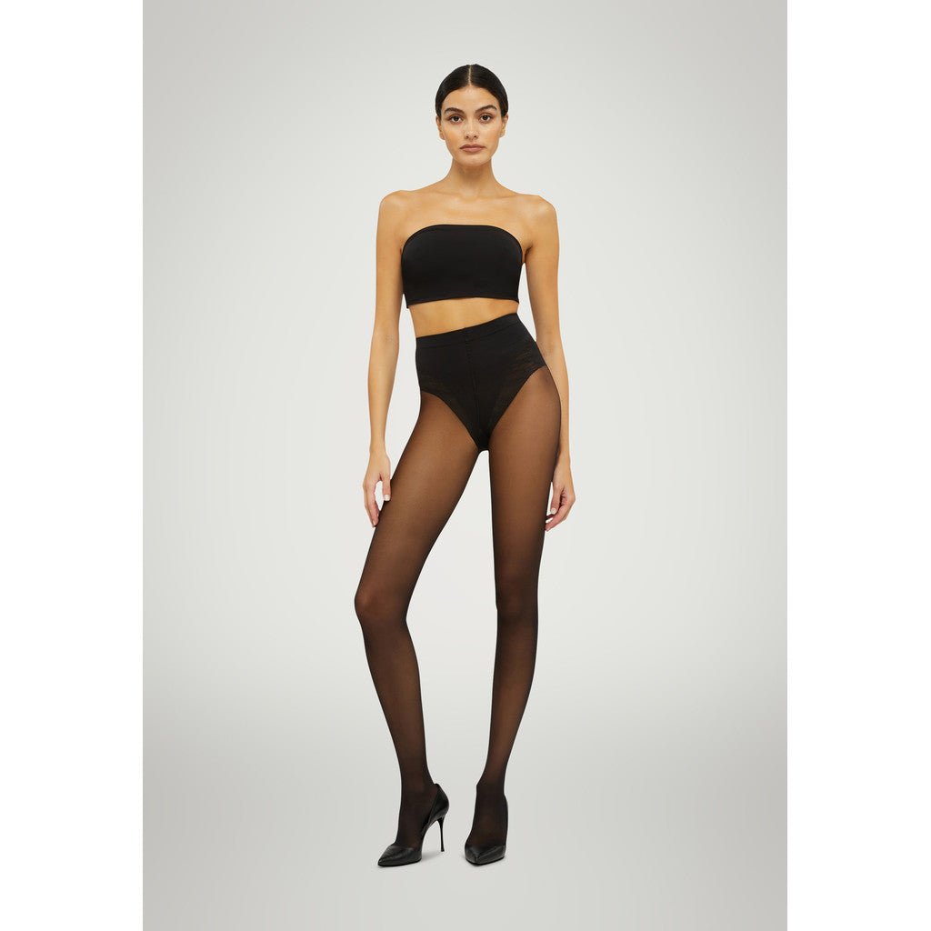 Tummy 20 Control Top Sukkahousut Black - Wolford - My Milou