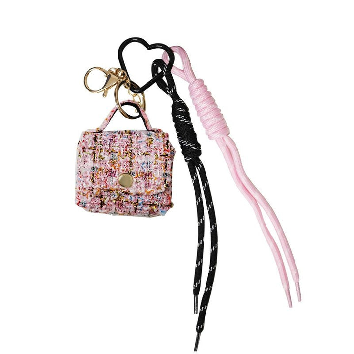 Tweed Bag Charm Rose - My Milou - My Milou