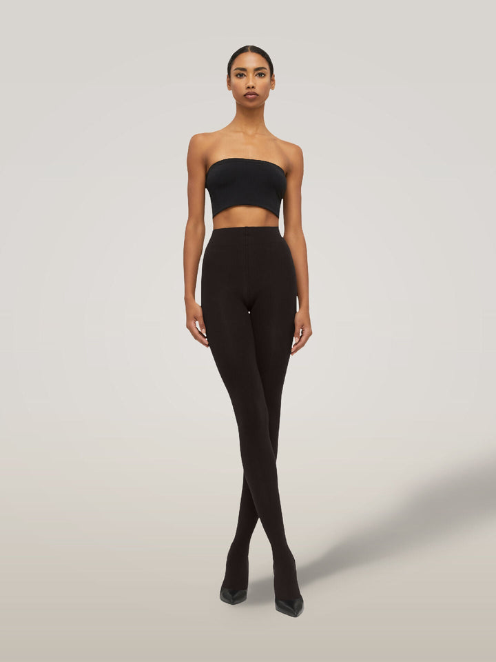 Velvet 66 Leg Support Sukkahousut Dark Wood - Wolford - My Milou