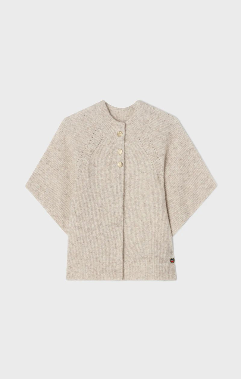 Vilanie Short - Sleeve Mohair Neuletakki Sandstorm - Busnel - My Milou