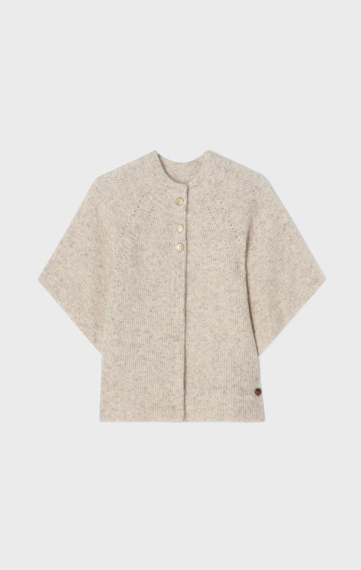 Vilanie Short - Sleeve Mohair Neuletakki Sandstorm - Busnel - My Milou