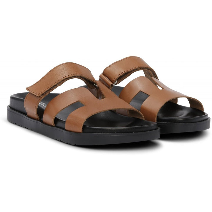Vino Slip - in Sandaali Cognac - Shoe Biz Copenhagen - My Milou