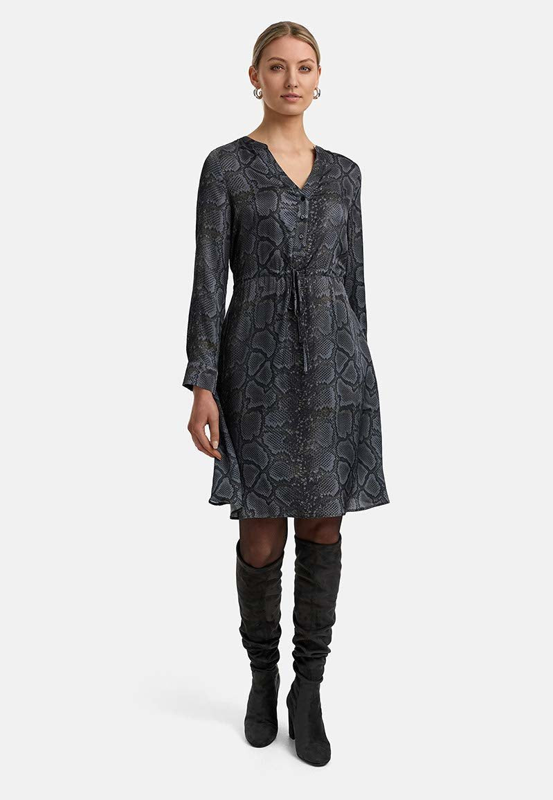 Viscose Satin Mekko Snake Print - CATNOIR - My Milou