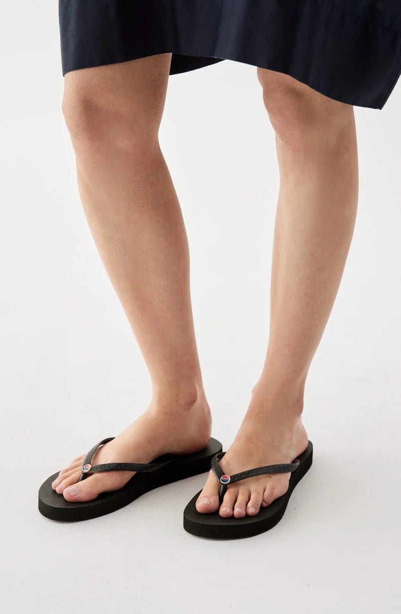 Vivi Flip Flop Black/White - Busnel - My Milou