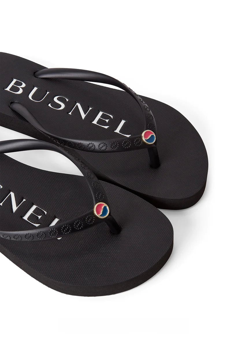 Vivi Flip Flop Black/White - Busnel - My Milou