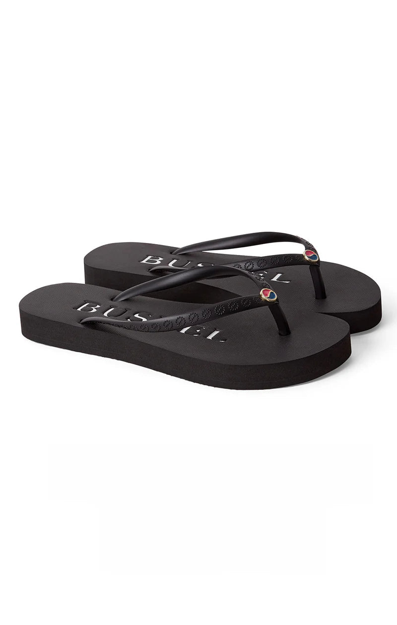 Vivi Flip Flop Black/White - Busnel - My Milou