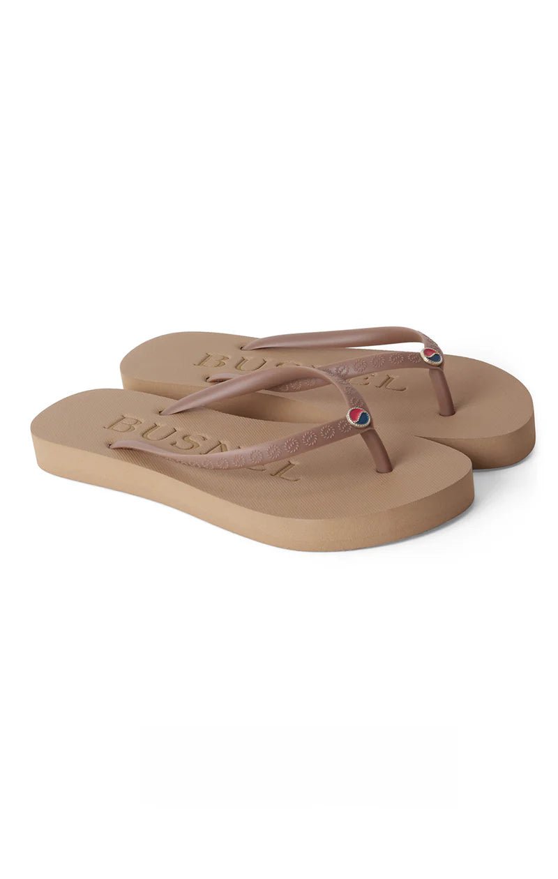 Vivi Flip Flop Tan/Gold - Busnel - My Milou