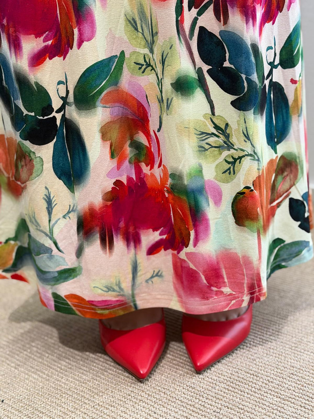Watercolor Bloom Maxi Mekko - Niccolei - My Milou